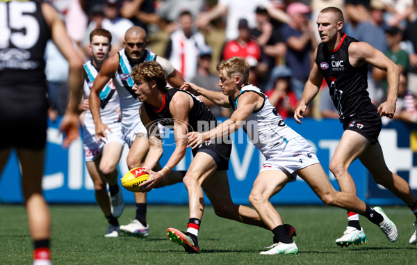 AFL 2025 AAMI Community Series - St Kilda v Port Adelaide - A-57621771