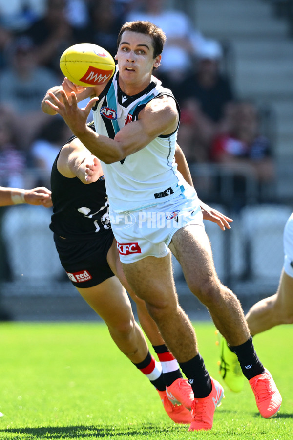 AFL 2025 AAMI Community Series - St Kilda v Port Adelaide - A-57621787