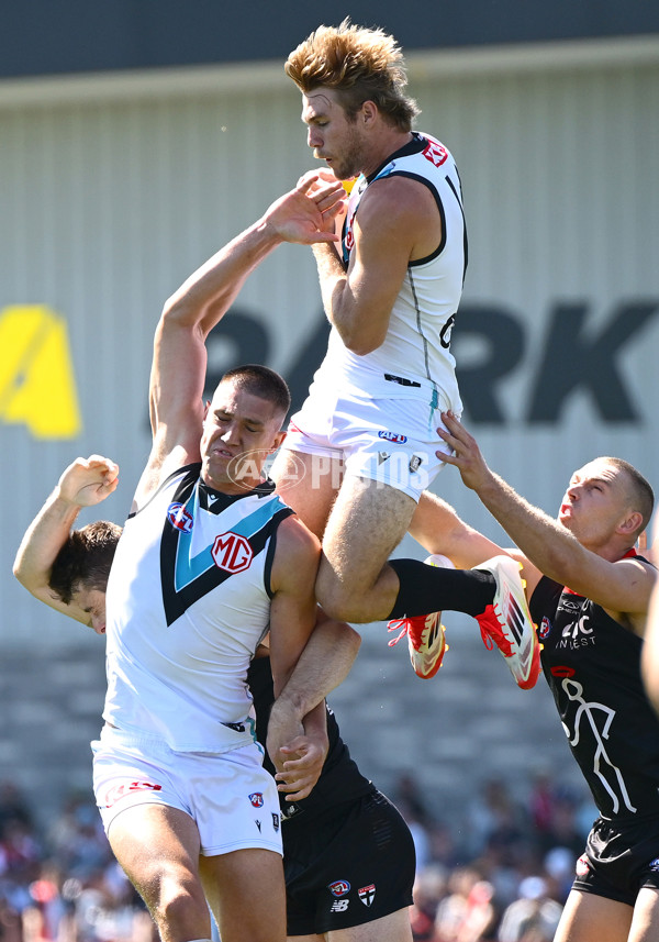 AFL 2025 AAMI Community Series - St Kilda v Port Adelaide - A-57621788