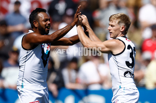 AFL 2025 AAMI Community Series - St Kilda v Port Adelaide - A-57622058
