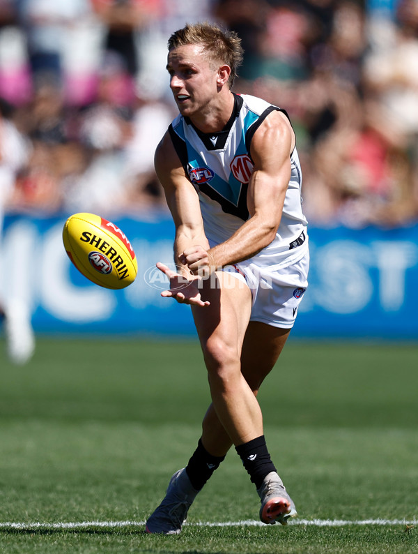 AFL 2025 AAMI Community Series - St Kilda v Port Adelaide - A-57622104