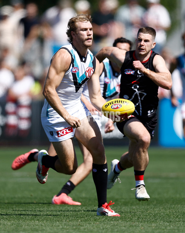 AFL 2025 AAMI Community Series - St Kilda v Port Adelaide - A-57622107