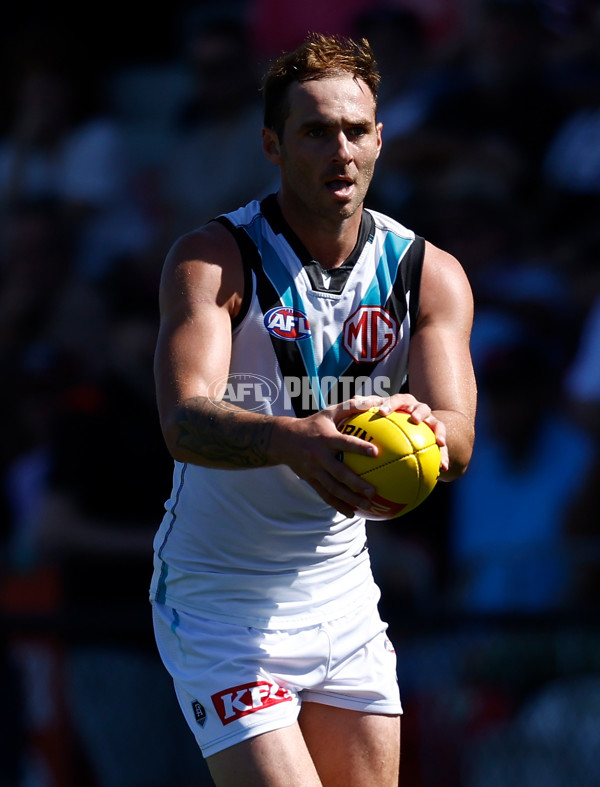AFL 2025 AAMI Community Series - St Kilda v Port Adelaide - A-57624144