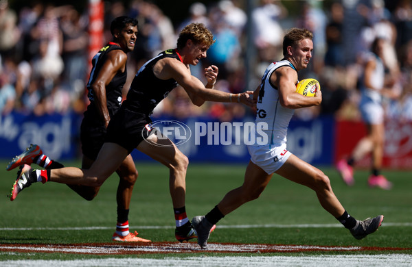 AFL 2025 AAMI Community Series - St Kilda v Port Adelaide - A-57624160
