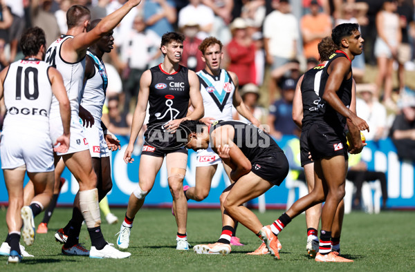 AFL 2025 AAMI Community Series - St Kilda v Port Adelaide - A-57624188