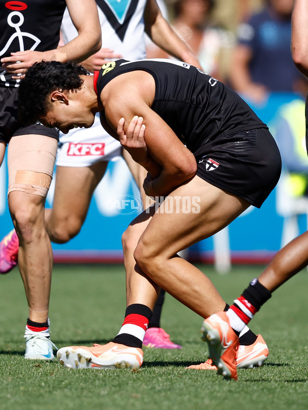 AFL 2025 AAMI Community Series - St Kilda v Port Adelaide - A-57624768