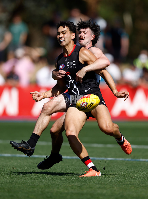 AFL 2025 AAMI Community Series - St Kilda v Port Adelaide - A-57624805