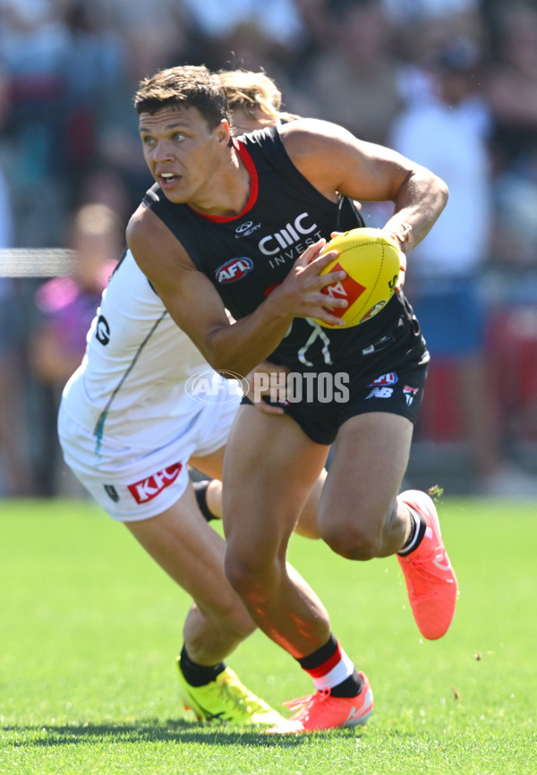 AFL 2025 AAMI Community Series - St Kilda v Port Adelaide - A-57624813