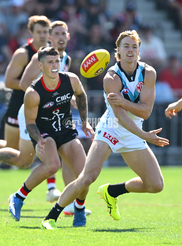 AFL 2025 AAMI Community Series - St Kilda v Port Adelaide - A-57624823