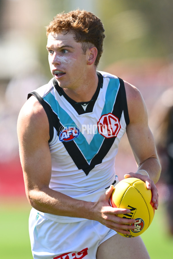 AFL 2025 AAMI Community Series - St Kilda v Port Adelaide - A-57624824