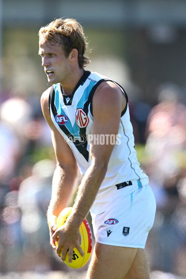 AFL 2025 AAMI Community Series - St Kilda v Port Adelaide - A-57624825