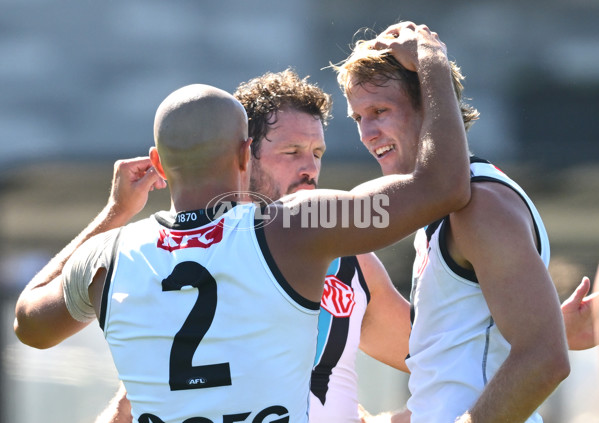 AFL 2025 AAMI Community Series - St Kilda v Port Adelaide - A-57626492