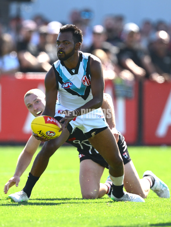 AFL 2025 AAMI Community Series - St Kilda v Port Adelaide - A-57626498