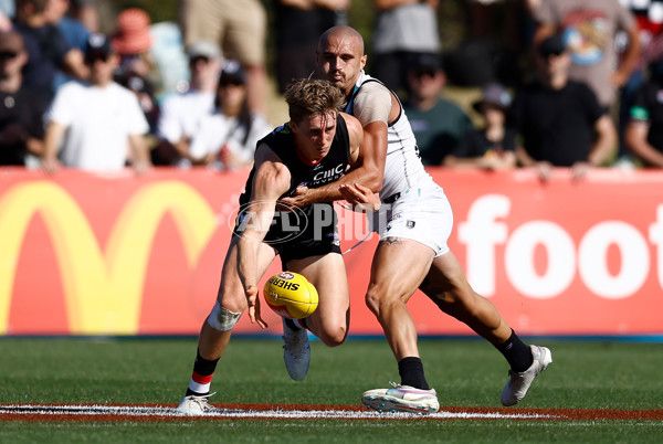 AFL 2025 AAMI Community Series - St Kilda v Port Adelaide - A-57626506