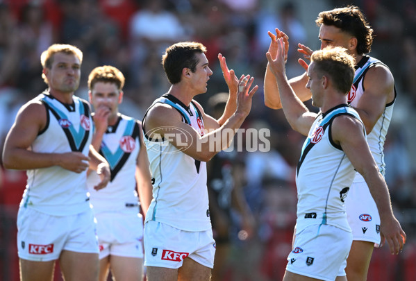 AFL 2025 AAMI Community Series - St Kilda v Port Adelaide - A-57626549
