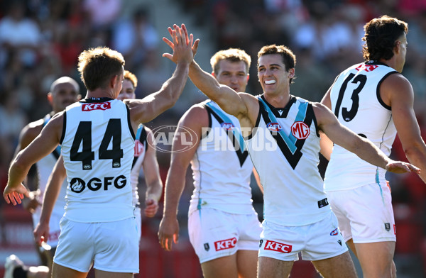 AFL 2025 AAMI Community Series - St Kilda v Port Adelaide - A-57626550