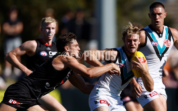 AFL 2025 AAMI Community Series - St Kilda v Port Adelaide - A-57627385