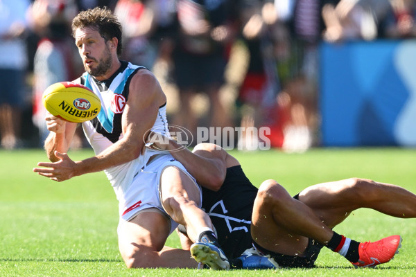 AFL 2025 AAMI Community Series - St Kilda v Port Adelaide - A-57627435