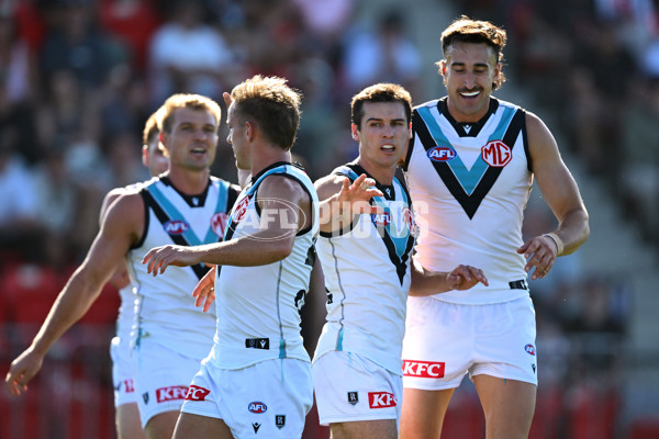 AFL 2025 AAMI Community Series - St Kilda v Port Adelaide - A-57627440