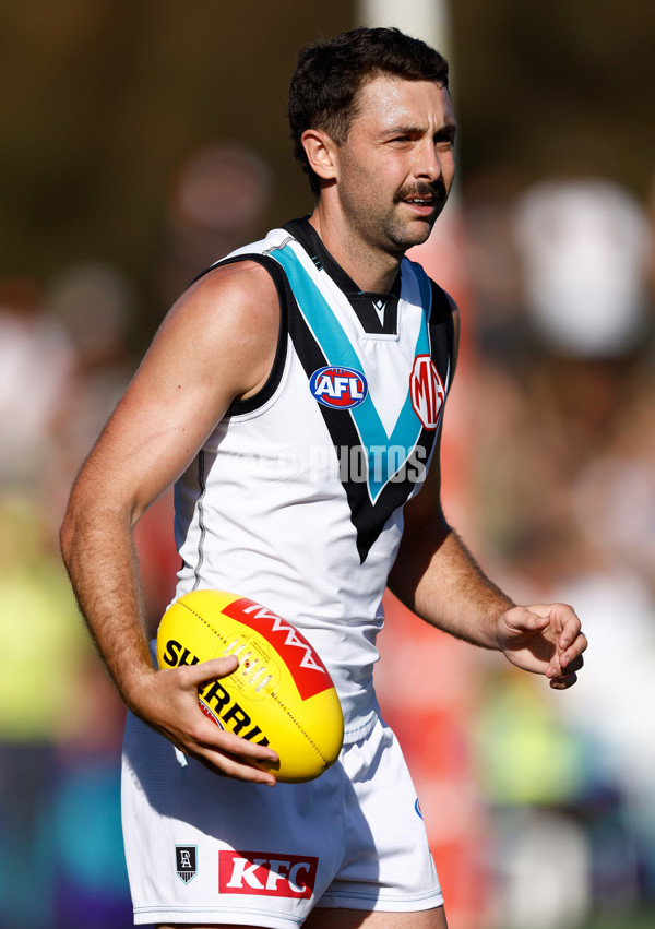 AFL 2025 AAMI Community Series - St Kilda v Port Adelaide - A-57629894
