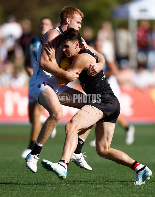 AFL 2025 AAMI Community Series - St Kilda v Port Adelaide - A-57629895