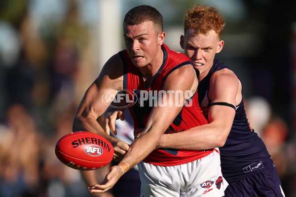 AFL 2025 AAMI Community Series - Fremantle v Melbourne - A-57641915