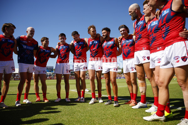 AFL 2025 AAMI Community Series - Fremantle v Melbourne - A-57645336
