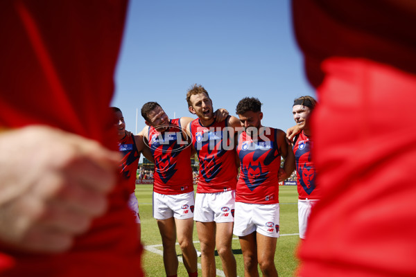 AFL 2025 AAMI Community Series - Fremantle v Melbourne - A-57648380