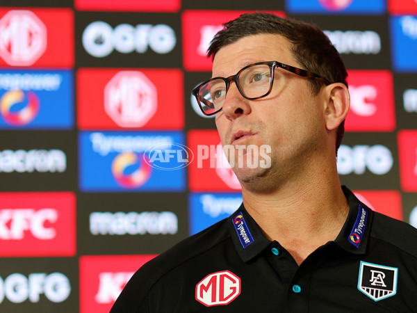 AFL 2025 Training - Port Adelaide Power Training Session & Media Opp - A-57668426
