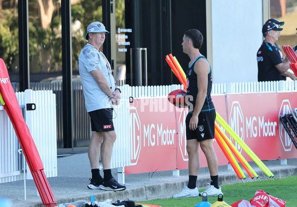 AFL 2025 Training - Port Adelaide Power Training Session & Media Opp - A-57668429