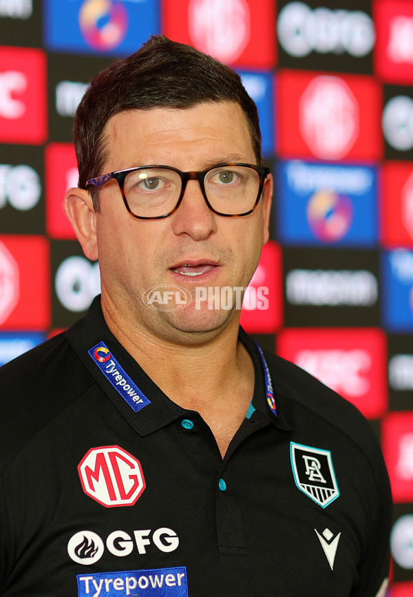 AFL 2025 Training - Port Adelaide Power Training Session & Media Opp - A-57668447