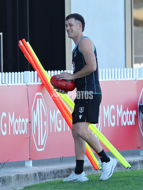 AFL 2025 Training - Port Adelaide Power Training Session & Media Opp - A-57668450