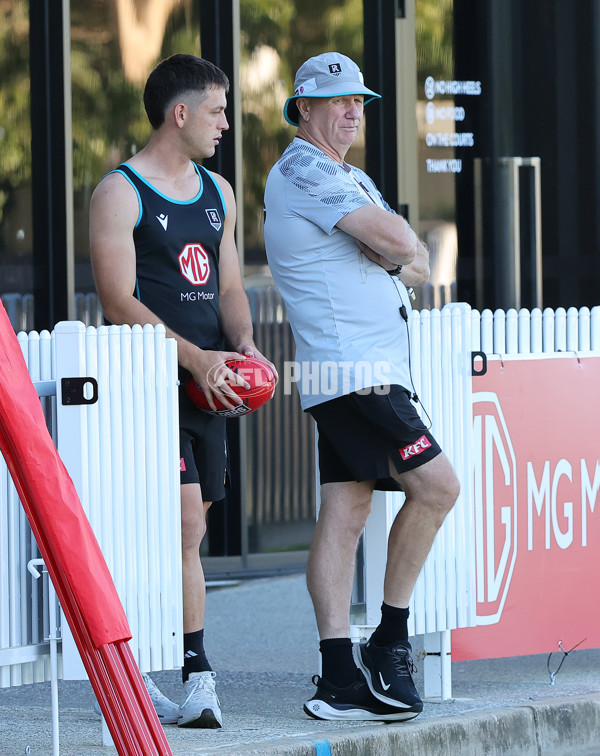 AFL 2025 Training - Port Adelaide Power Training Session & Media Opp - A-57669007