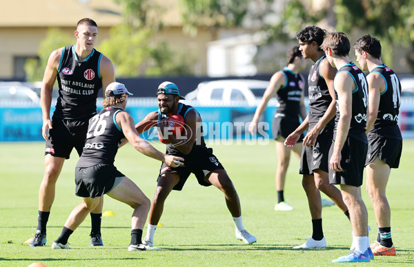 AFL 2025 Training - Port Adelaide Power Training Session & Media Opp - A-57669009