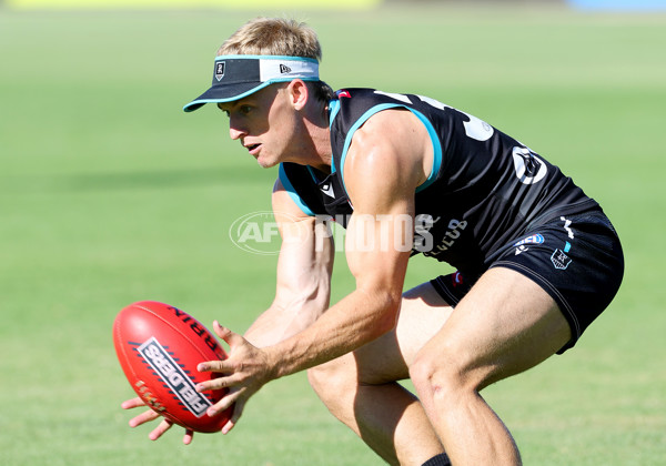 AFL 2025 Training - Port Adelaide Power Training Session & Media Opp - A-57669011