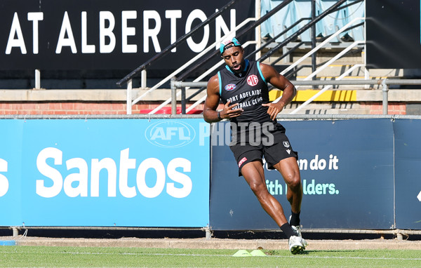 AFL 2025 Training - Port Adelaide Power Training Session & Media Opp - A-57669017