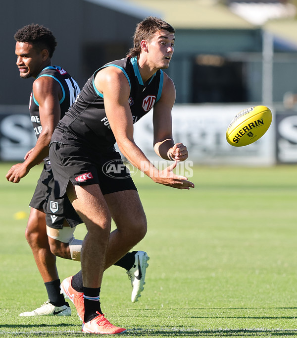 AFL 2025 Training - Port Adelaide Power Training Session & Media Opp - A-57669019