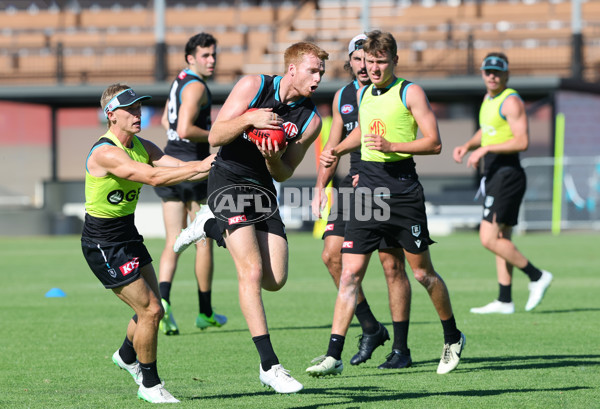 AFL 2025 Training - Port Adelaide Power Training Session & Media Opp - A-57669020
