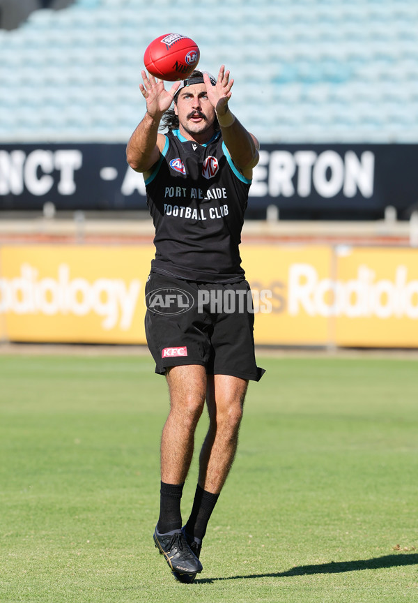 AFL 2025 Training - Port Adelaide Power Training Session & Media Opp - A-57669030