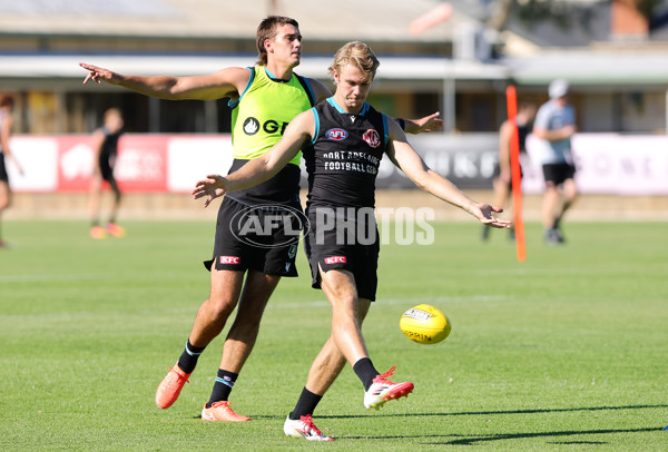 AFL 2025 Training - Port Adelaide Power Training Session & Media Opp - A-57669033