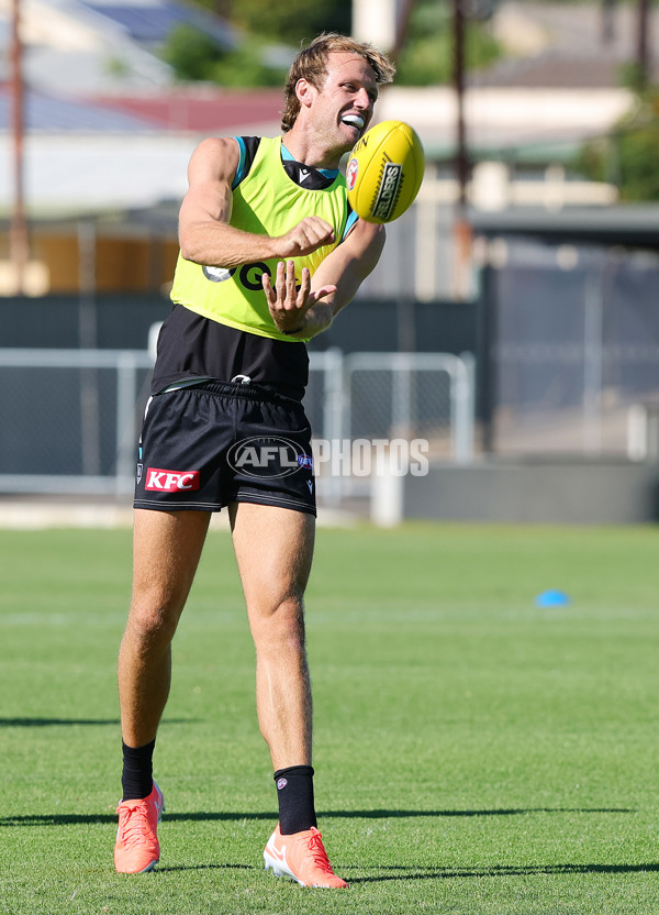 AFL 2025 Training - Port Adelaide Power Training Session & Media Opp - A-57669037