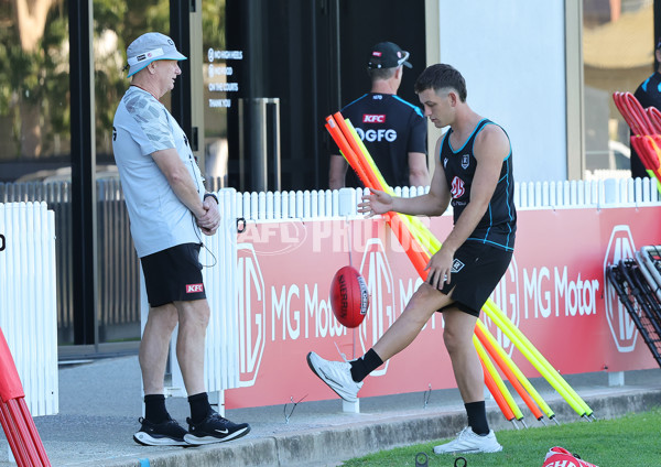 AFL 2025 Training - Port Adelaide Power Training Session & Media Opp - A-57669038