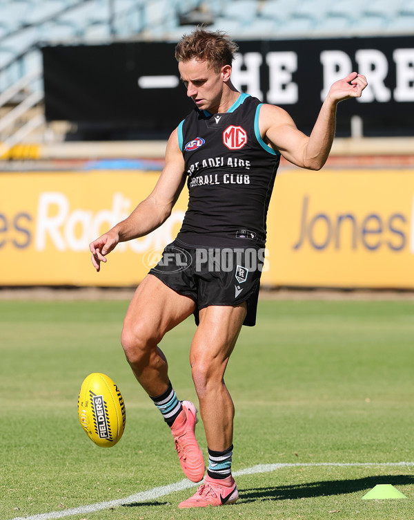 AFL 2025 Training - Port Adelaide Power Training Session & Media Opp - A-57669040