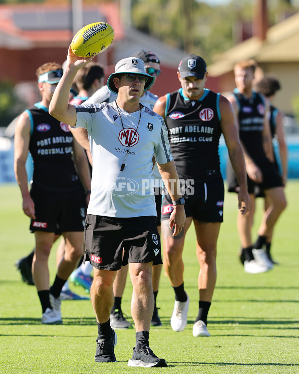 AFL 2025 Training - Port Adelaide Power Training Session & Media Opp - A-57669041