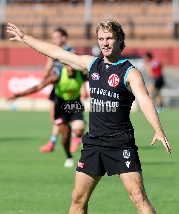 AFL 2025 Training - Port Adelaide Power Training Session & Media Opp - A-57669047