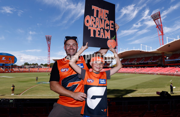 AFL 2025 Opening Round - GWS v Collingwood - A-57697891