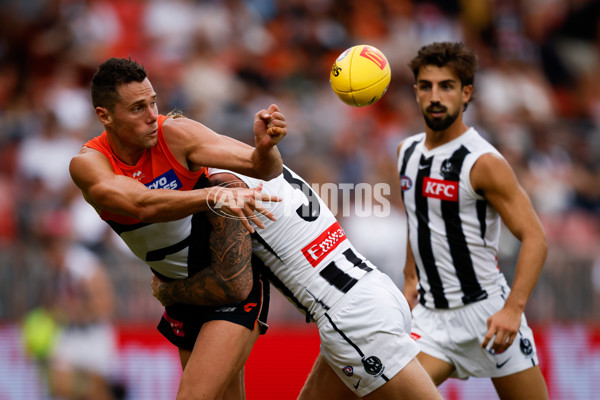 AFL 2025 Opening Round - GWS v Collingwood - A-57705635