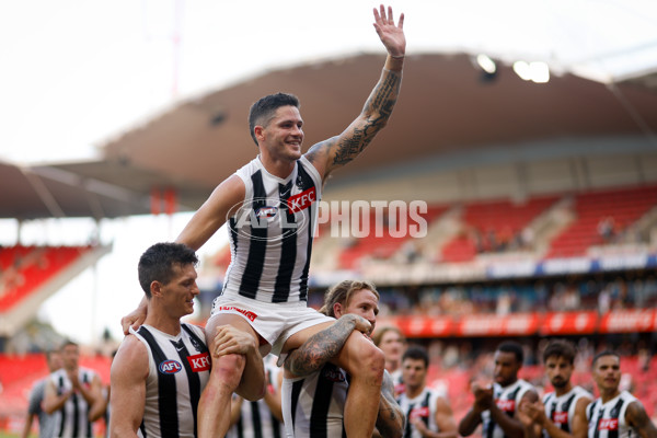 AFL 2025 Opening Round - GWS v Collingwood - A-57710420