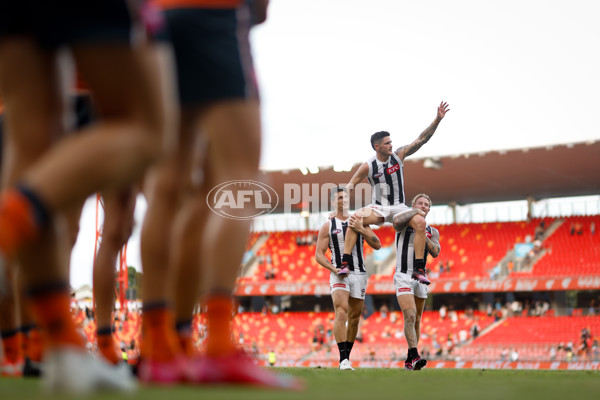 AFL 2025 Opening Round - GWS v Collingwood - A-57710450