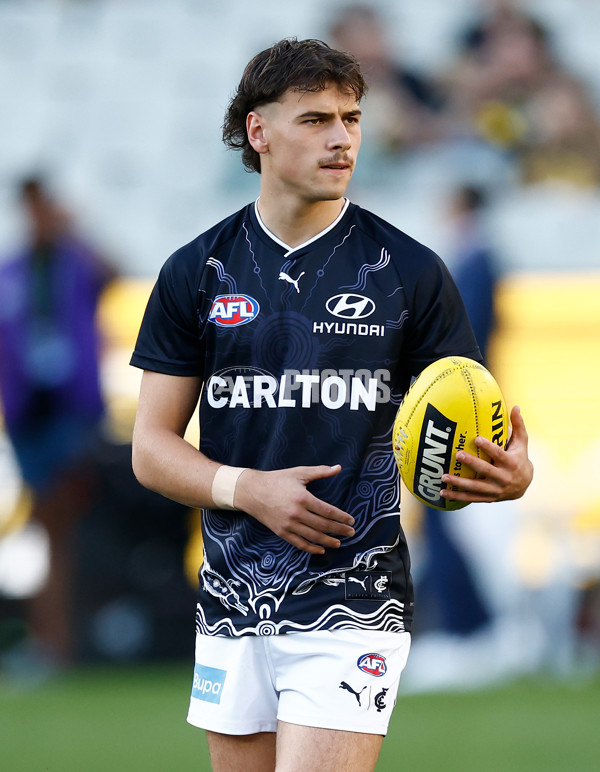 AFL 2025 Round 01 - Richmond v Carlton - A-57754303